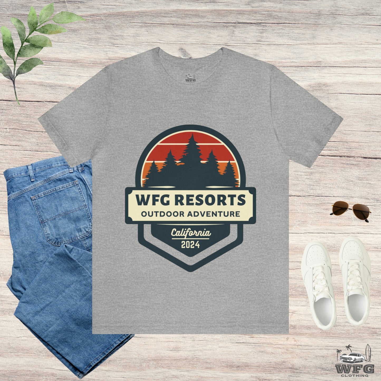 WFG Resorts: Embrace the Wilderness Graphic T-Shirt Multiple Colors Available