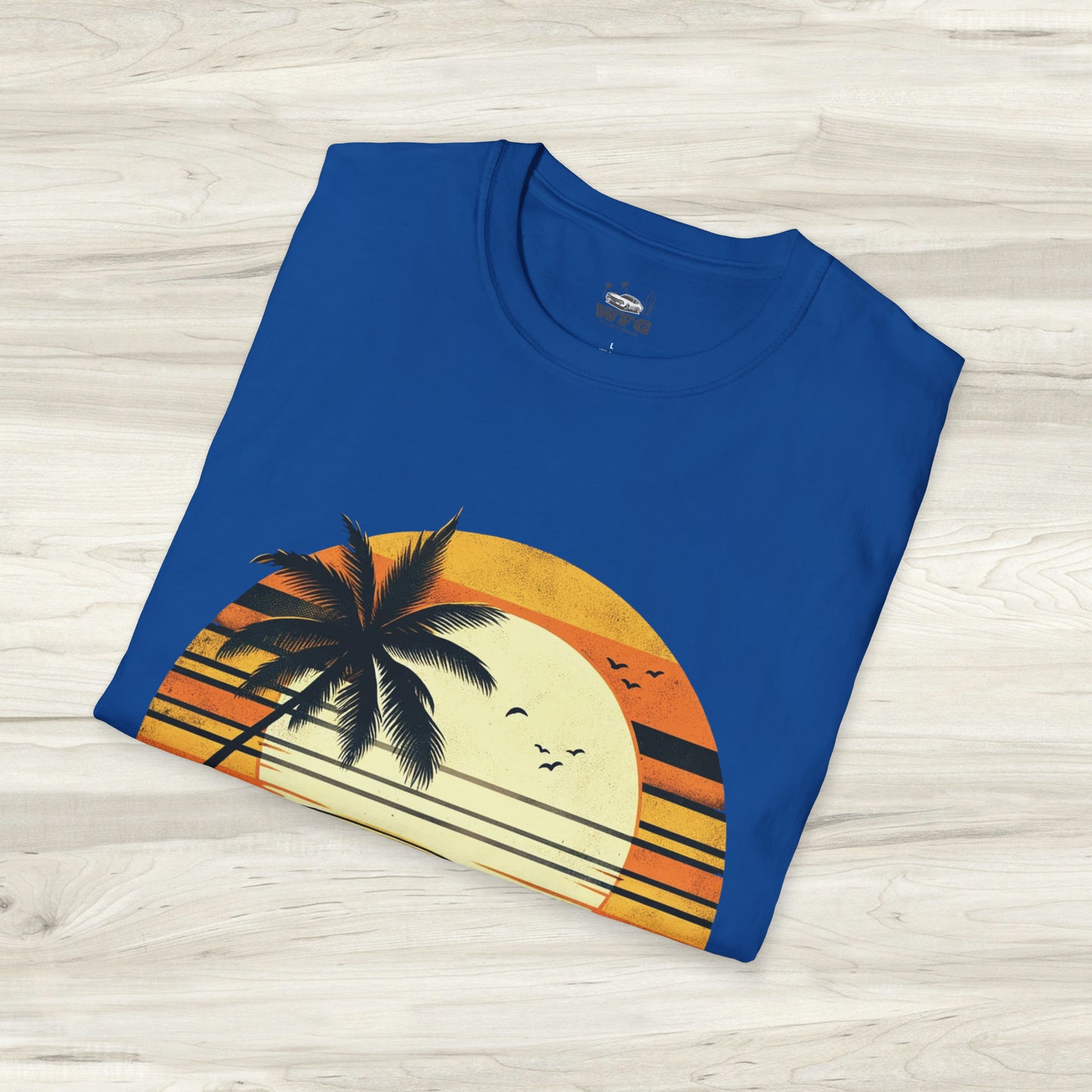 Chevelle Paradise Classic American Muscle Car T-Shirt Beach Island Travel Tee Retro Surfer Summer Spring Shirt