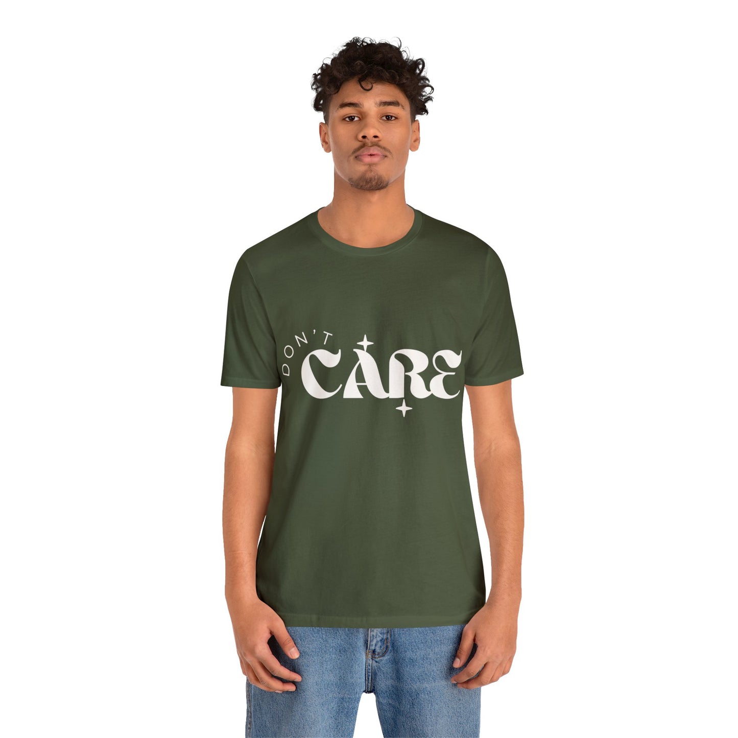 Don't Care Graphic T-Shirt Multiple Colors Available