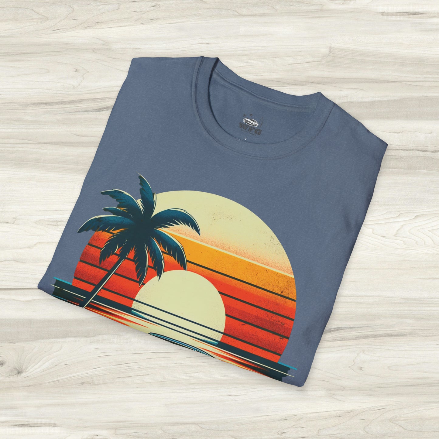 Chevelle Paradise 4 Classic American Muscle Car T-Shirt Beach Island Travel Tee Retro Surfer Summer Spring Shirt