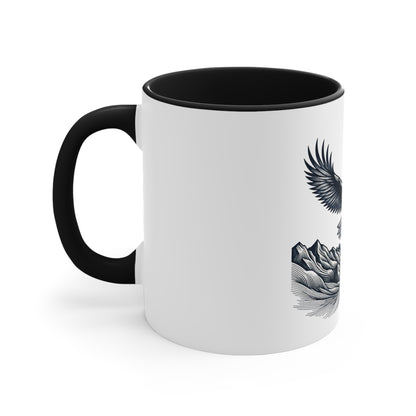 Eagles Majesty Above Peaks Mug