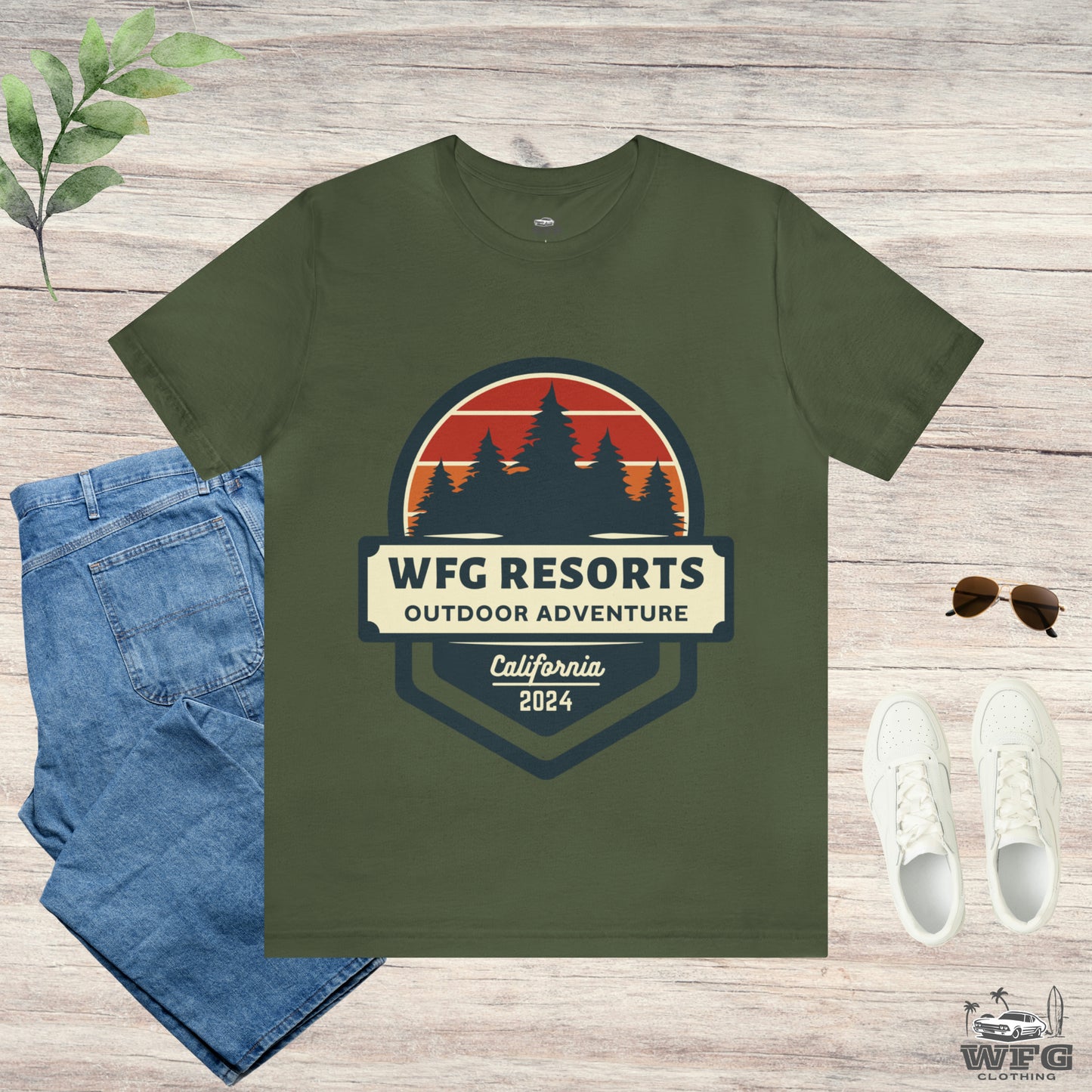 WFG Resorts: Embrace the Wilderness Graphic T-Shirt Multiple Colors Available