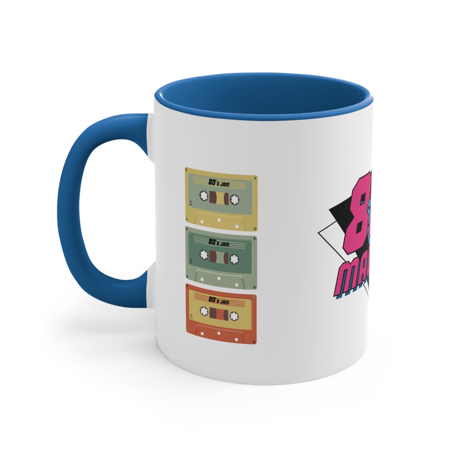 Retro Vibes: The '80s Made Me" Mug