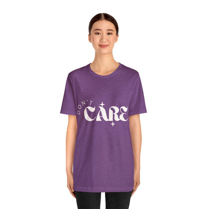 Don't Care Graphic T-Shirt Multiple Colors Available