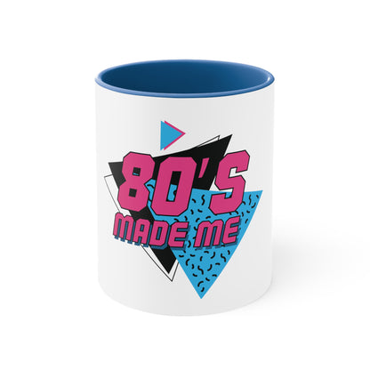 Retro Vibes: The '80s Made Me" Mug