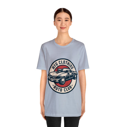 WFG Auto Club Custom Garage Graphic T-Shirt Multiple Colors Available