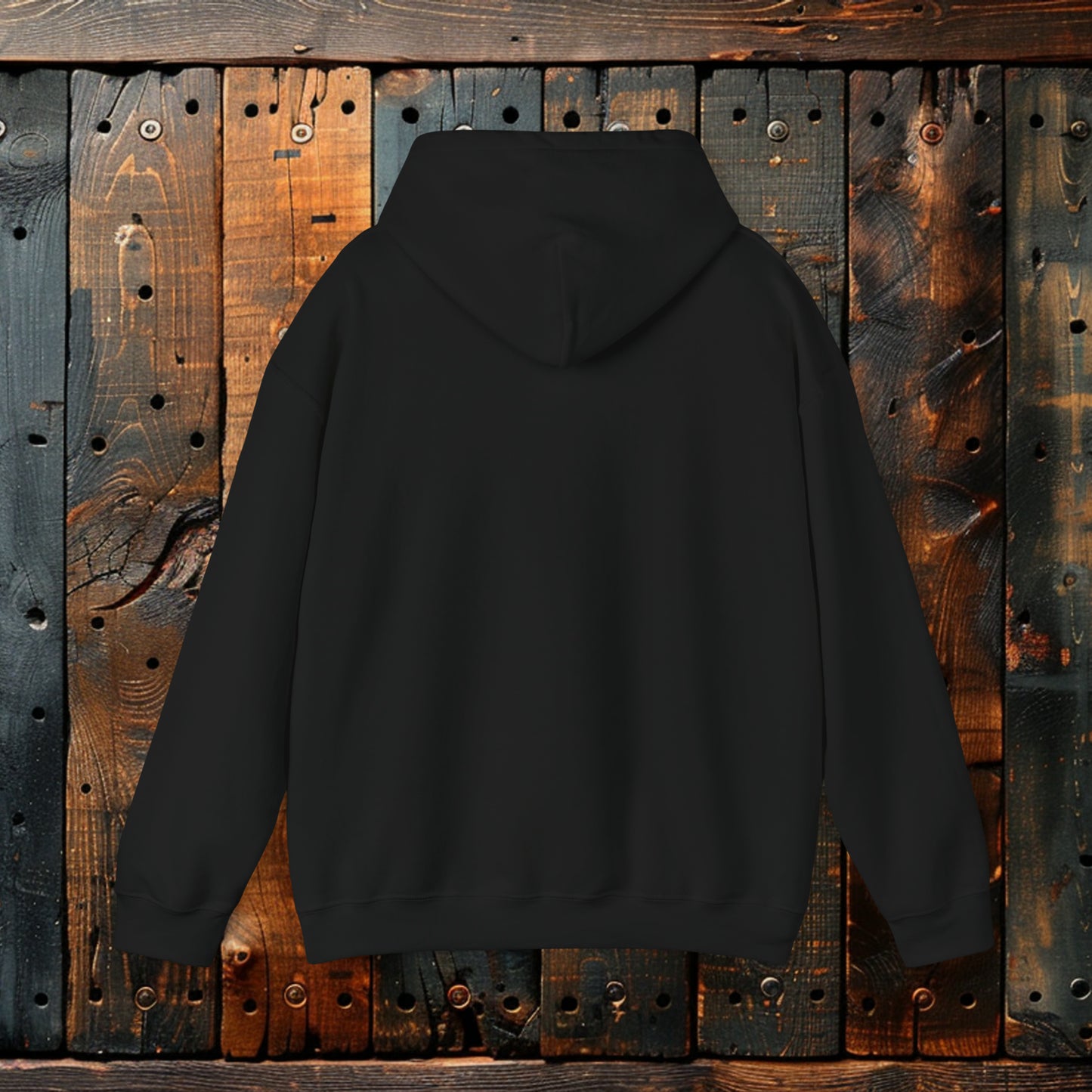 Remote Work Paradise  Hoodie - Wilderness Camper Van Sunset Hooded Sweatshirt