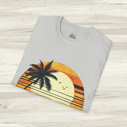 Chevelle Paradise Classic American Muscle Car T-Shirt Beach Island Travel Tee Retro Surfer Summer Spring Shirt