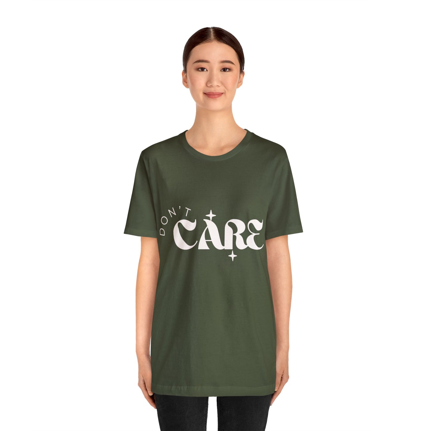 Don't Care Graphic T-Shirt Multiple Colors Available