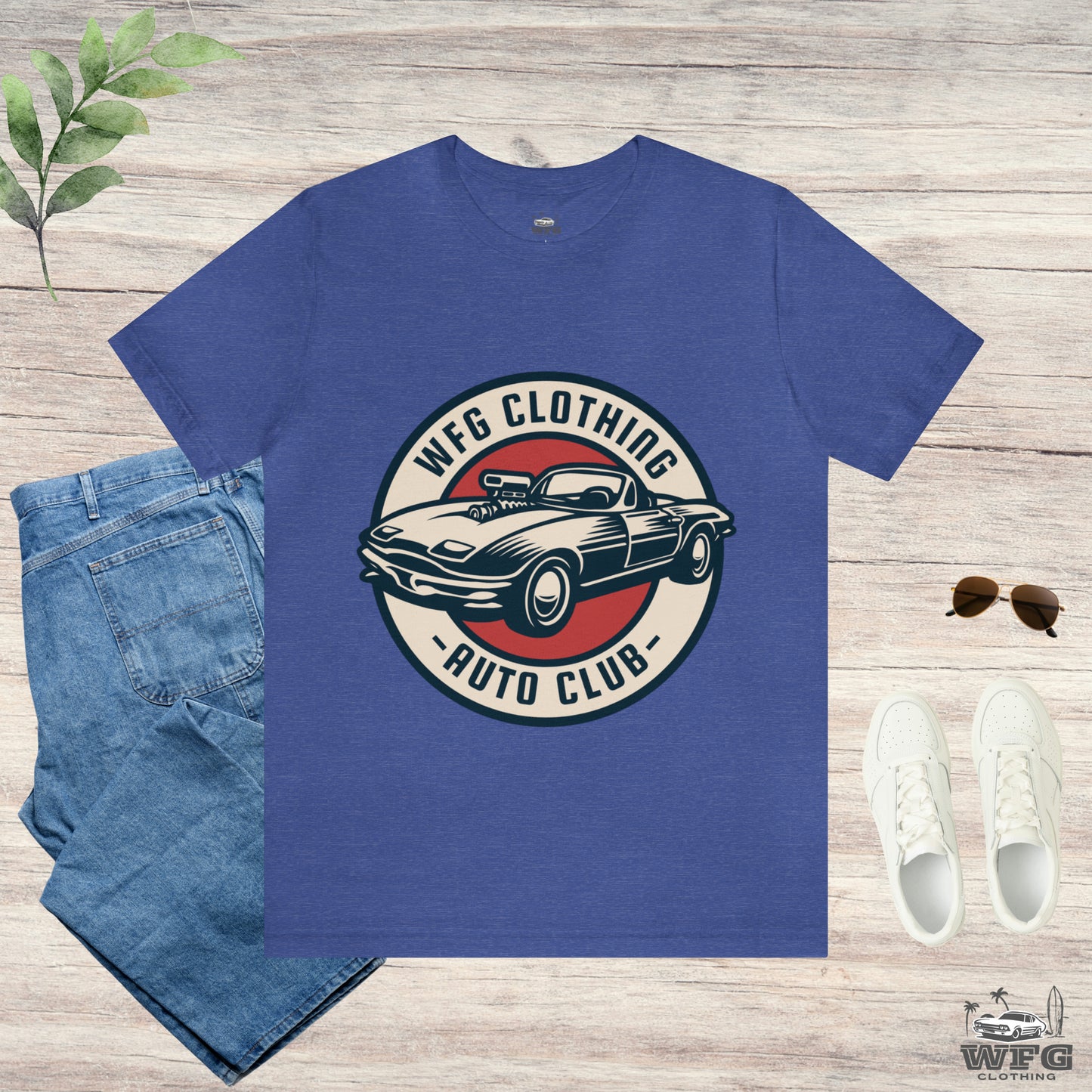 WFG Auto Club Custom Garage Graphic T-Shirt Multiple Colors Available