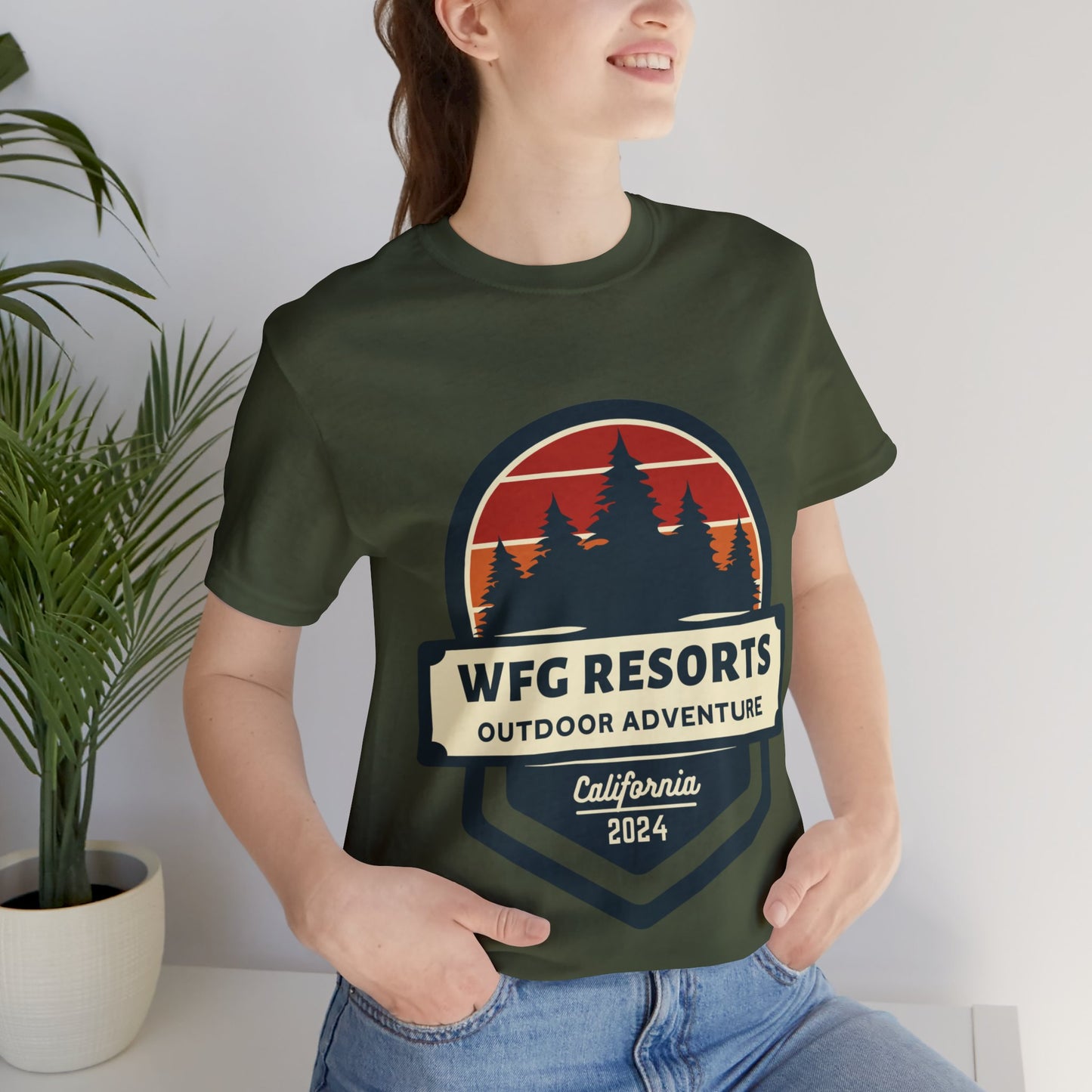 WFG Resorts: Embrace the Wilderness Graphic T-Shirt Multiple Colors Available