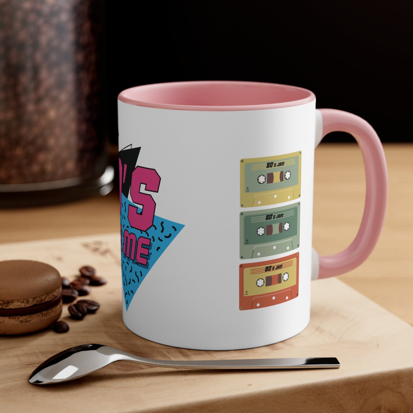 Retro Vibes: The '80s Made Me" Mug