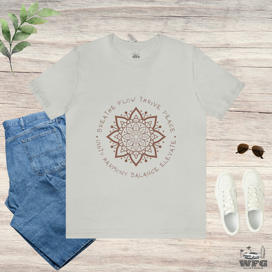 Breathe Flow Thrive Peace Tee