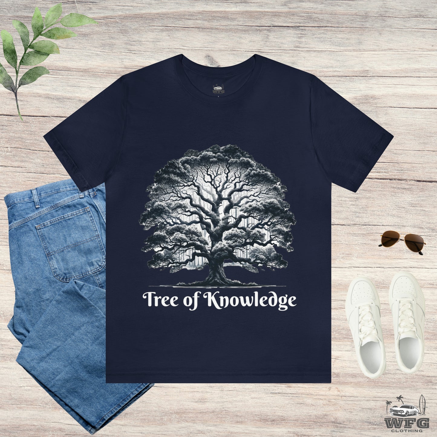 Tree of Knowledge Forest Oak T-Shirt