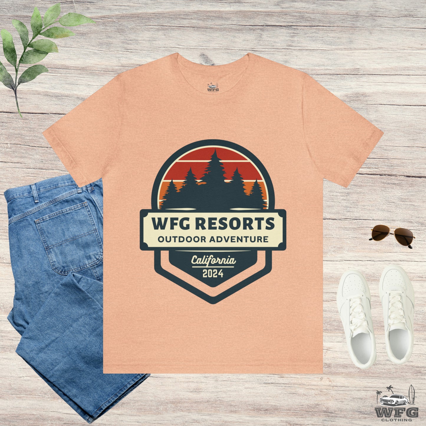 WFG Resorts: Embrace the Wilderness Graphic T-Shirt Multiple Colors Available