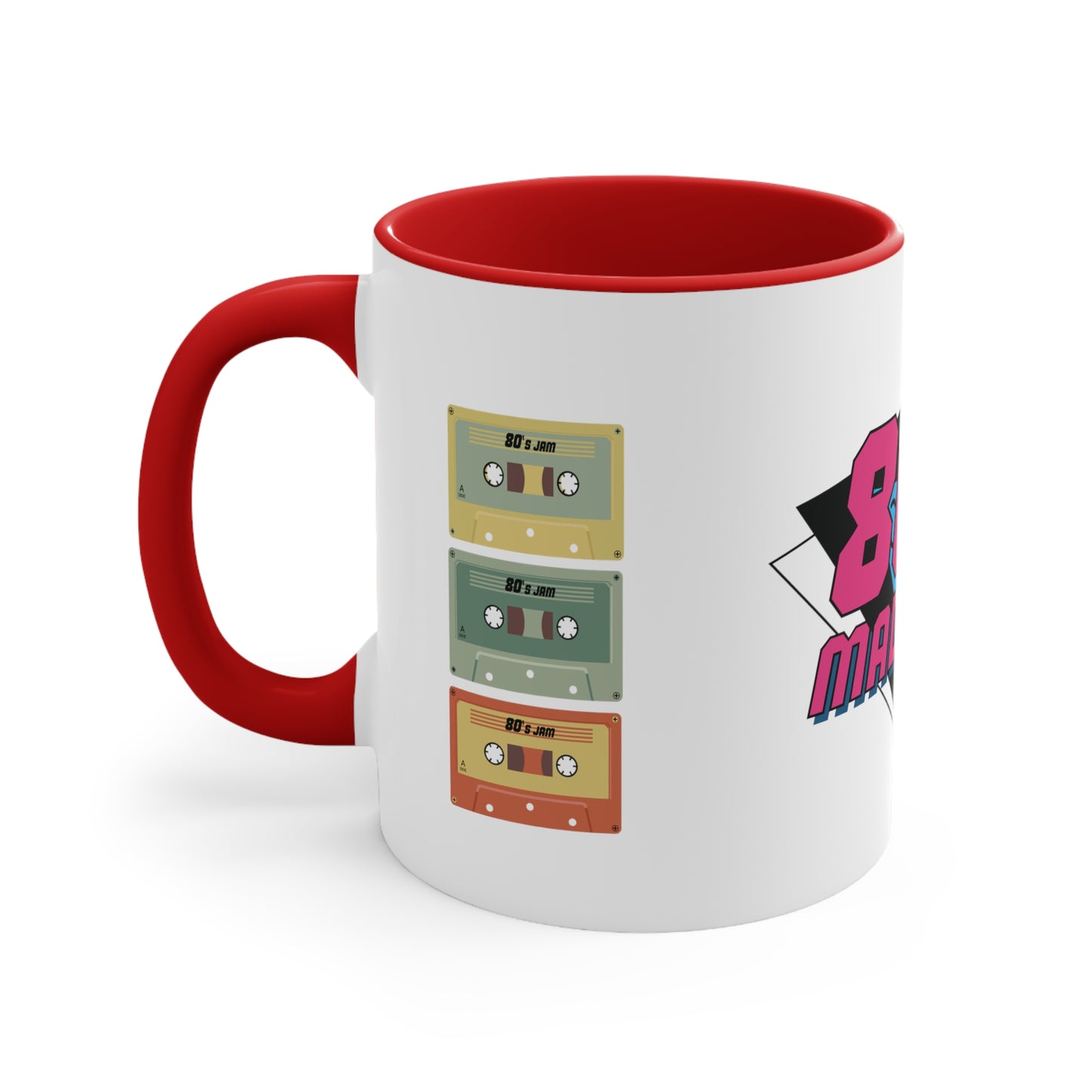 Retro Vibes: The '80s Made Me" Mug