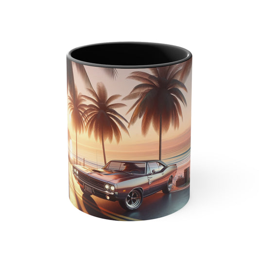 Mopar at the Beach Sunset Coastal Freedom Edition Mug : Multiple Colors Available