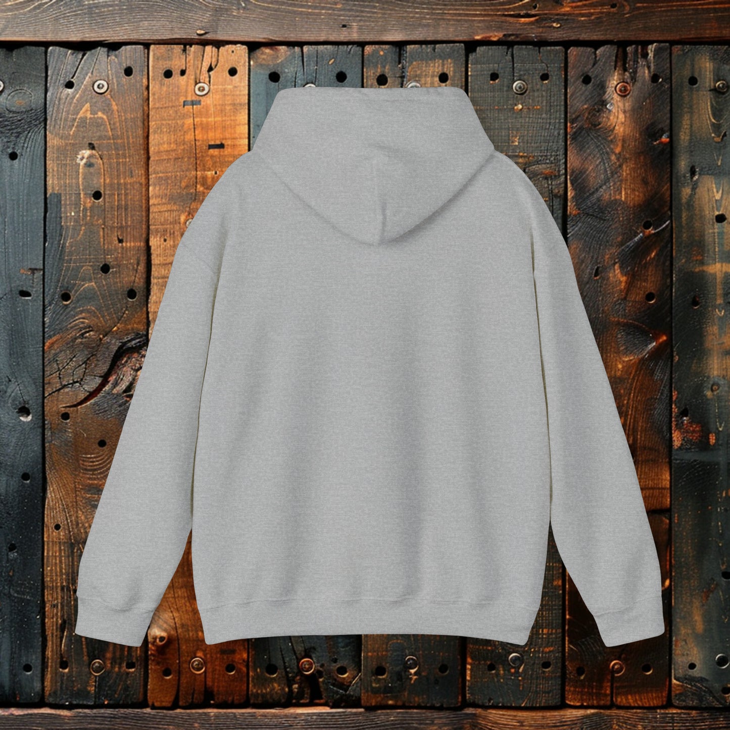 Remote Work Paradise  Hoodie - Wilderness Camper Van Sunset Hooded Sweatshirt