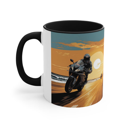 Sunset Riders Coastal Cruise Mug in Multiple Colors