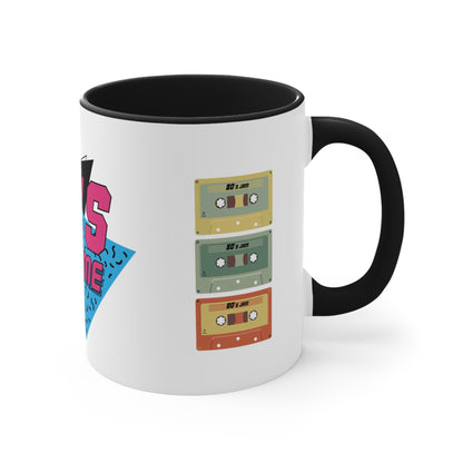 Retro Vibes: The '80s Made Me" Mug