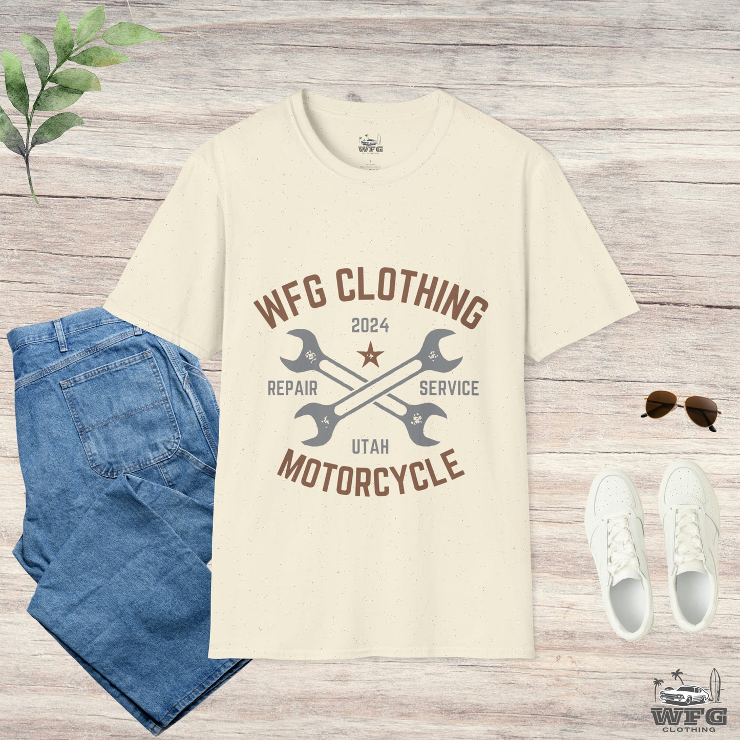 Classic V-Twin Engine Motorcycle T-Shirt - Retro Muscle Moto Vibes Tee - Vibrant Utah Shirt